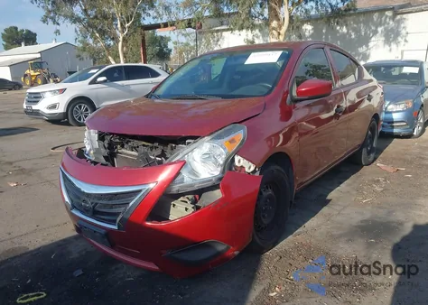 2016 Nissan Versa S/S Plus/Sv/Sl из США, поврежденный, VIN 3N1CN7AP9GL817857